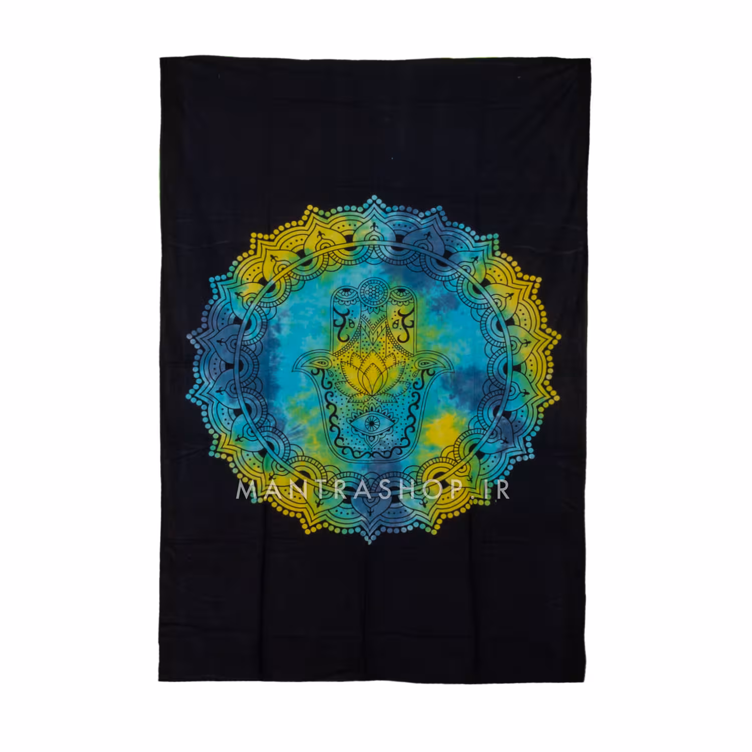 بکدراپ تپستری هندی طرح دست همسا (روتختی یک نفره) کد 402