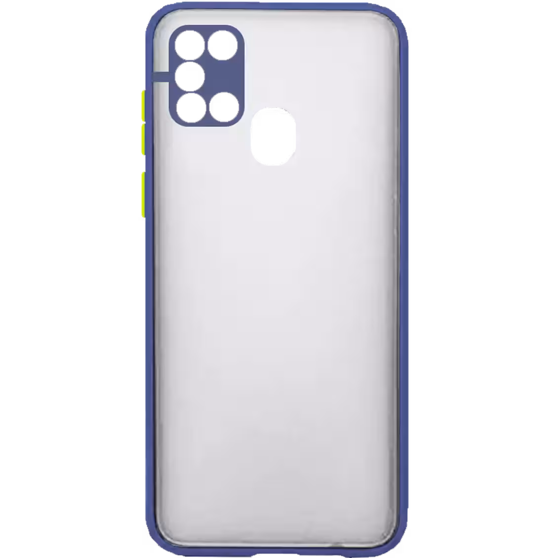 قاب مدل پشت مات محافظ لنز دار مناسب برای موبایل سامسونگ Galaxy A21s