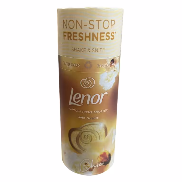 دانه های خوشبو کننده لباس ایتالیایی لنور Lenor Gold Orchid تقویت کننده بو با رایحه ارکیده طلایی 176 گرم