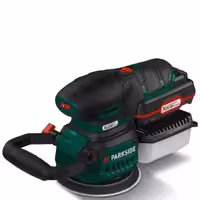 سنباده گردان و لرزان شارژی پارکساید آلمان مدل PAEXS 20Li B2