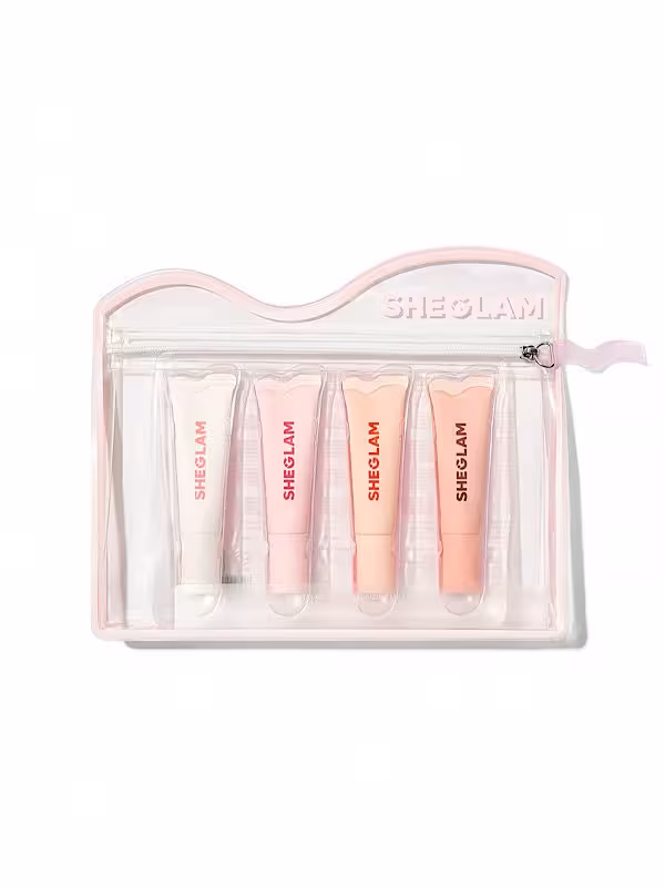 ست مراقبت لب مرطوب‌کننده Crystal Glaze شیگلم SHEGLAM