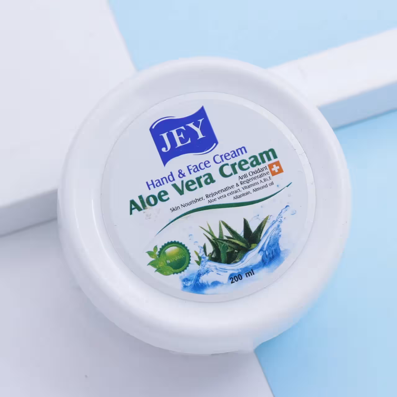 کرم مرطوب کننده کاسه ای جی JEY رایحه آلوئه ورا 200 میل 92119