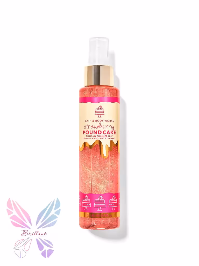 بادی اسپلش شیمری بث اند بادی مدل استرابری پاند کیک