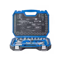 جعبه بکس 1/2 و 1/4 اینچ 44 پارچه
