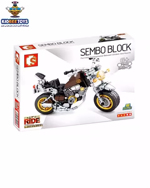 لگو ساختنی موتور سیکلت