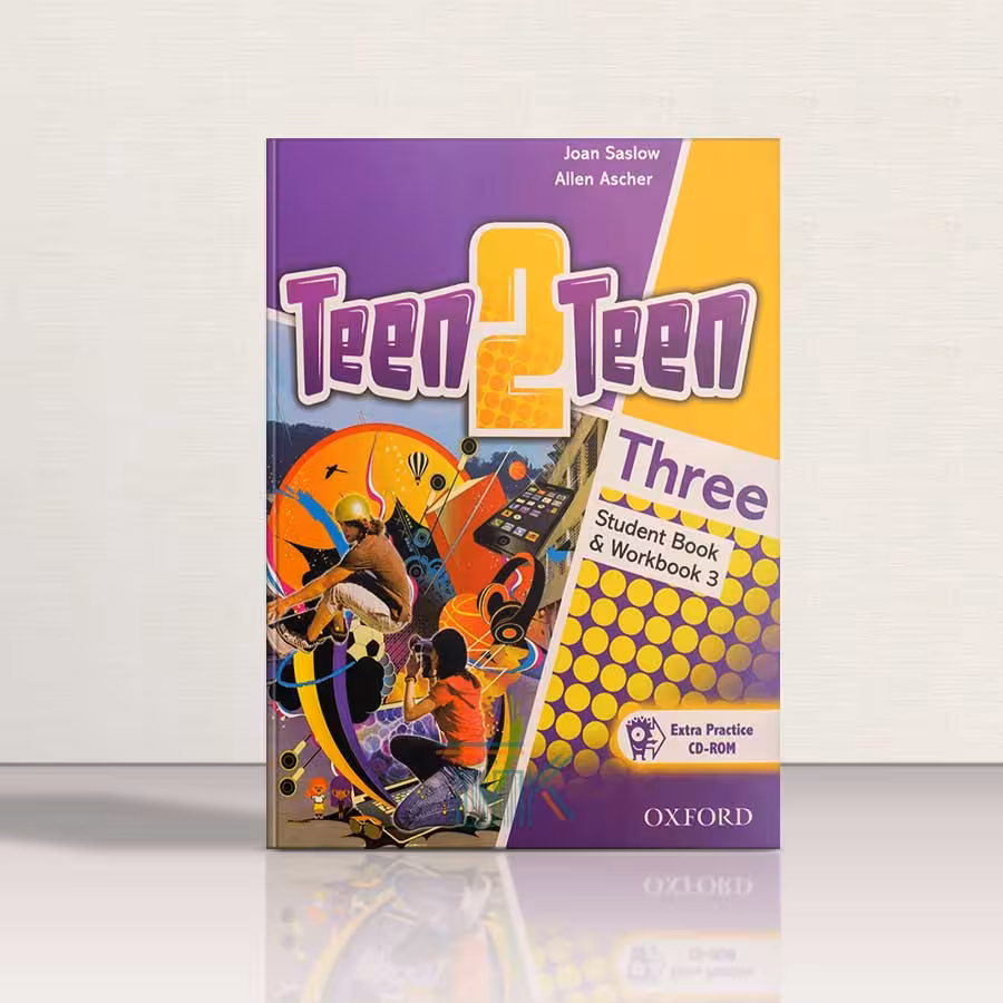 کتاب تین تو تین 3 | (SB WB Audio) Teen 2 Teen 3 | خرید کتاب زبان | خرید لوازم التحریر | چی کتاب | بالاترین تخفیف و ارسال رایگان