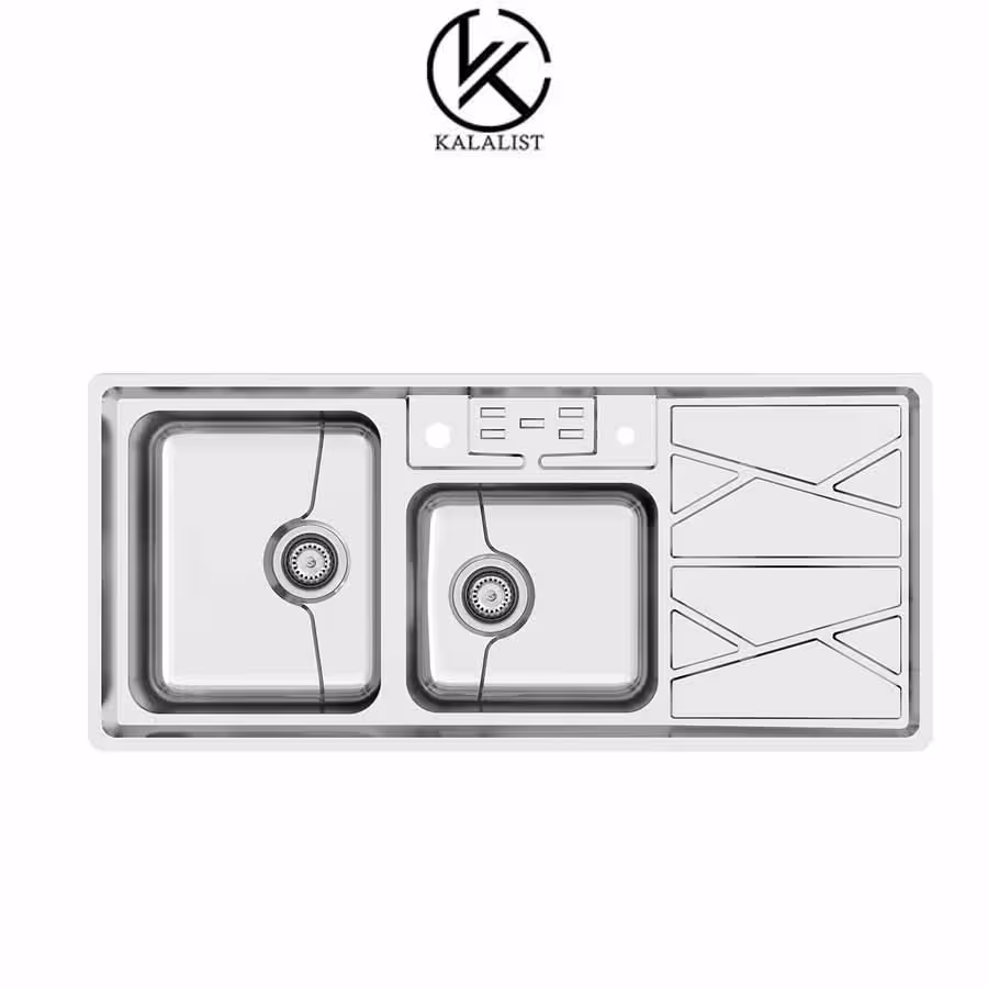 سینک ظرفشویی میکس پلاس مدل 8041-P45