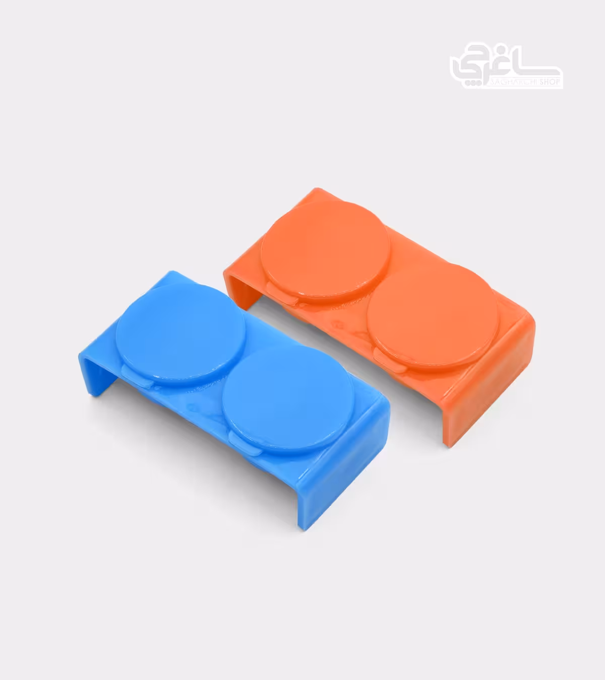 گوده دوقلو درب دار پلاستیکی