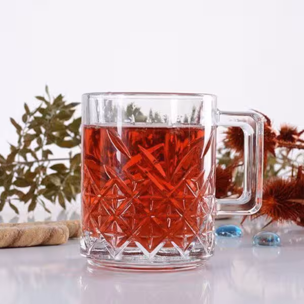 پاشاباغچه - لیوان چایخوری دسته دار تایملس 55462