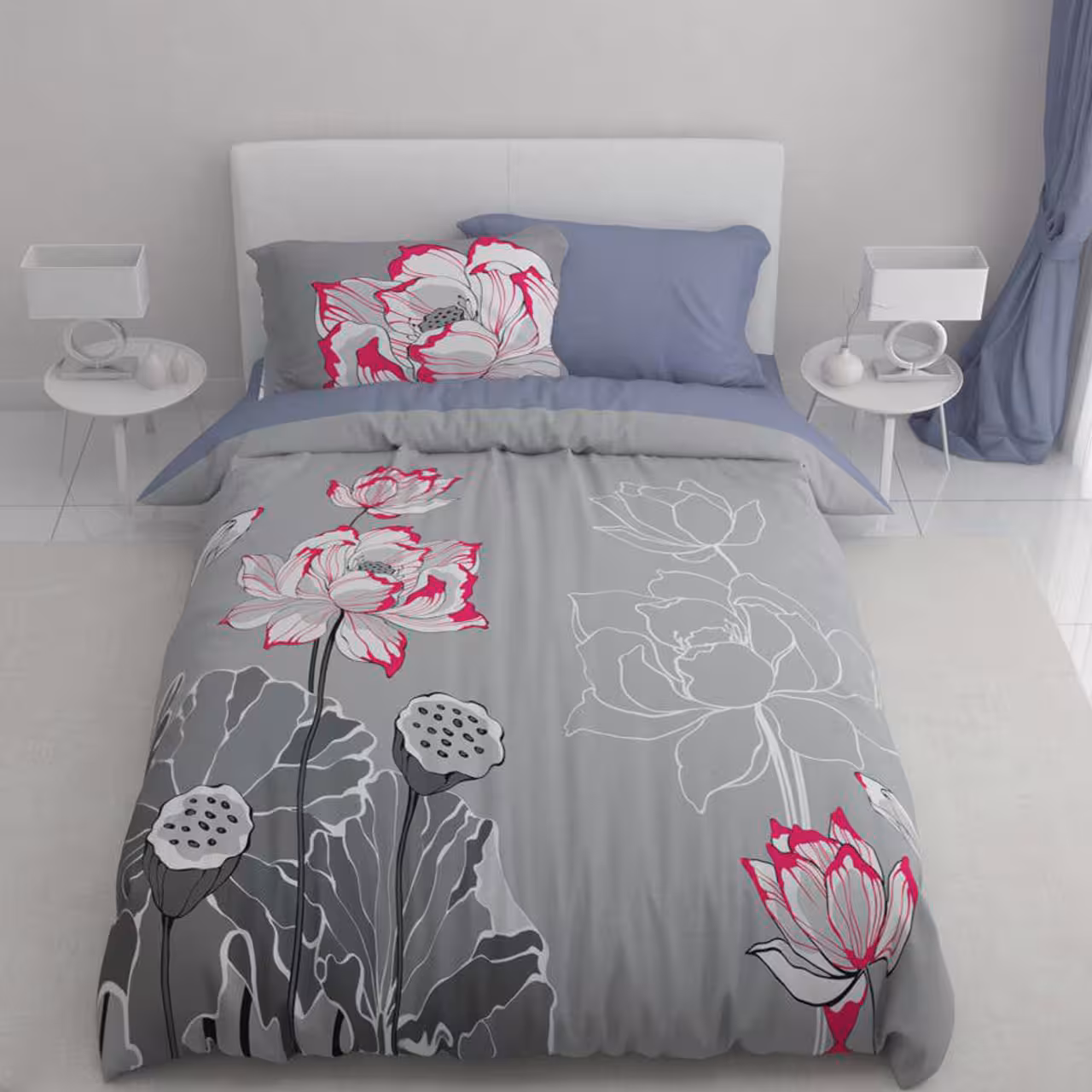 سرویس لحاف روتختی ترکسان یک نفره 4 تیکه کد D67