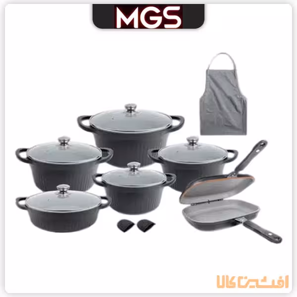 سرویس قابلمه 15 پارچه ام جی اس مدل آلمانی D