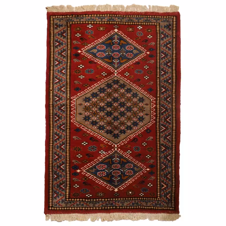 فرش دستباف دو متری مدل خراسان کد 40201139