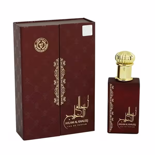 ادکلن عربی احلام الخلیج Ahlam Al Khaleej ارض الزعفران - فروشگاه قشم اینورا