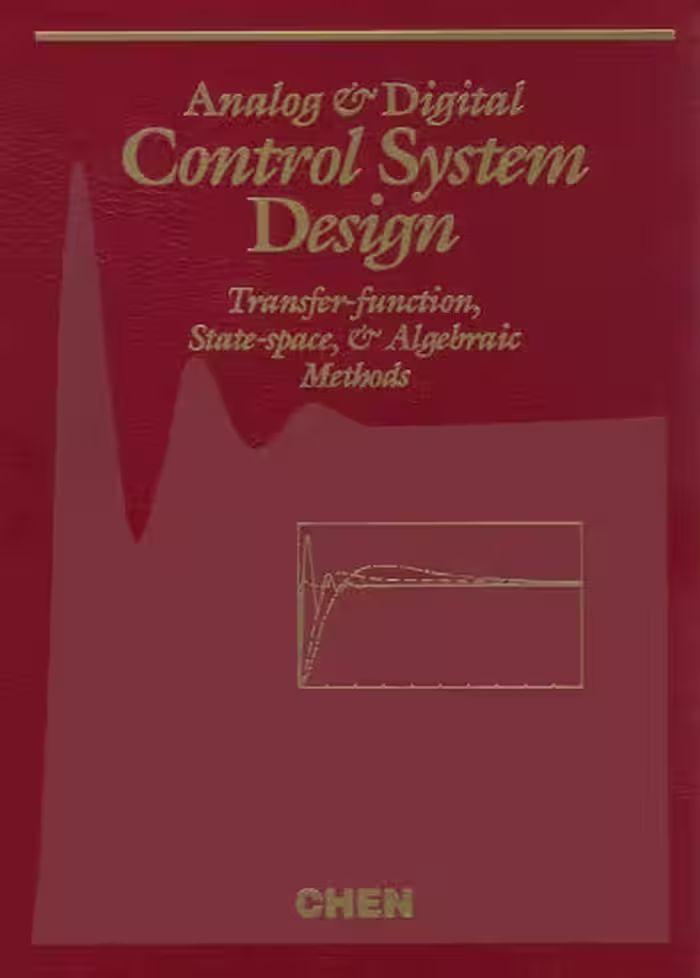خرید و دانلود نسخه کامل کتاب Analog and Digital Control System Design