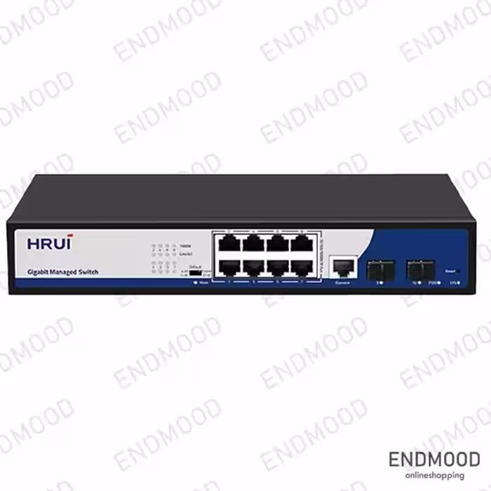 سوییچ مدیریتی شبکه HRUI مدل HR-SWG2082NS