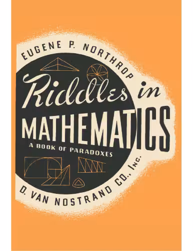 خرید و دانلود نسخه کامل کتاب Riddles in Math: Book of Paradoxes