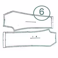 الگوی شلوار کودک 6 سال