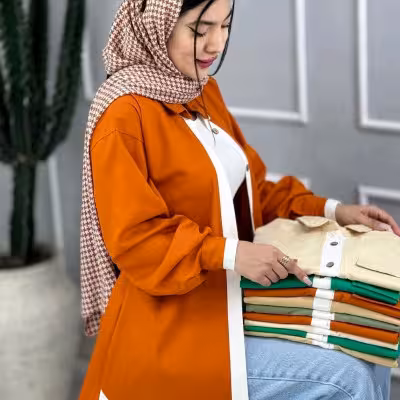 مانتو اسپرت زنانه لنین نچرال