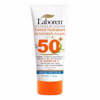 ضد آفتاب رنگ لایت لابورن مناسب پوست خشک و نرمال  SPF50 حجم 50 میل