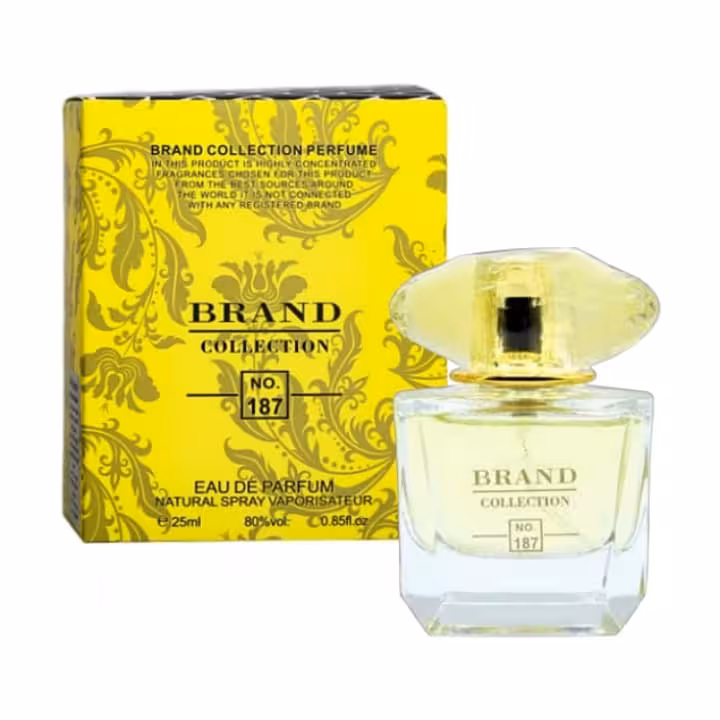 عطر جیبی حجم 25 میل شماره 187 ورساچه له دیاموند برند کالکشن - Brand Collection