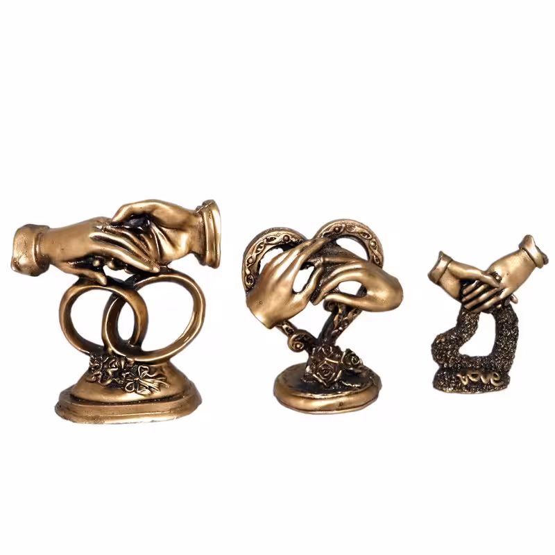 مجسمه مدل عشق 01 مجموعه 3 عددی