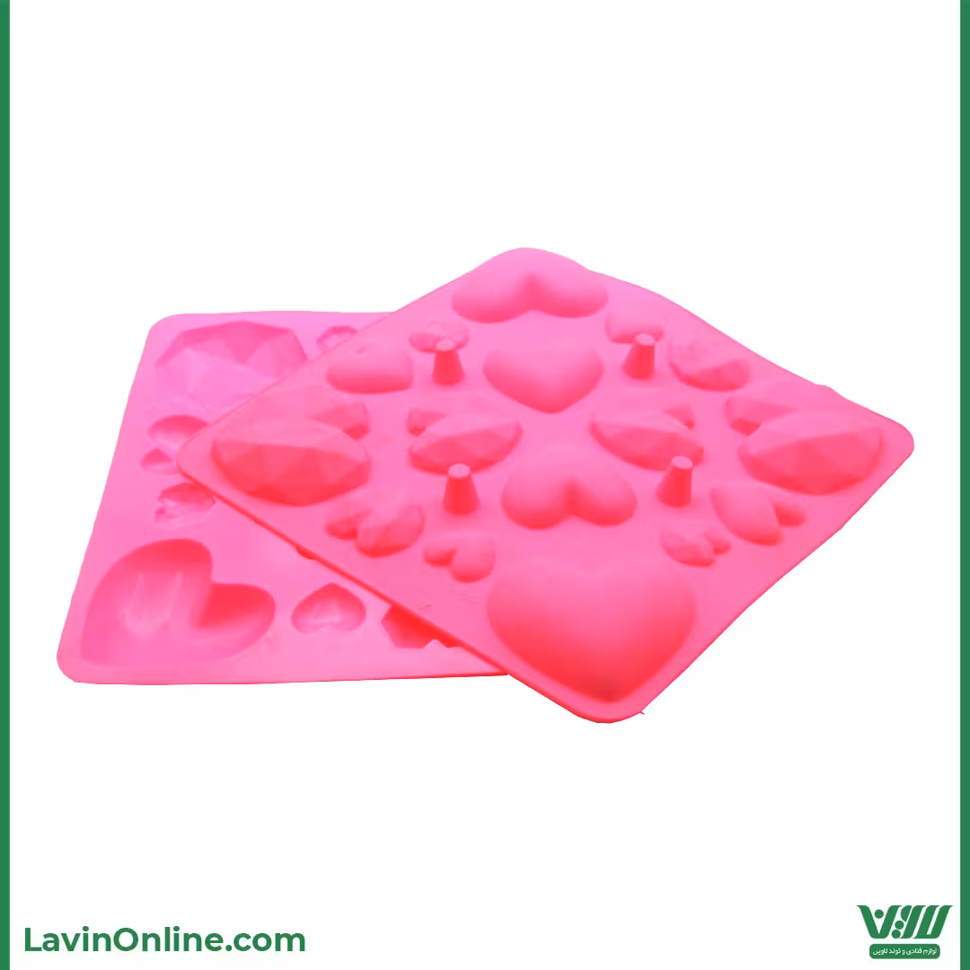 قالب سیلیکونی قلب میکس