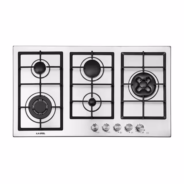 اجاق گاز صفحه ای استیل ایلیا استیل مدل S 515