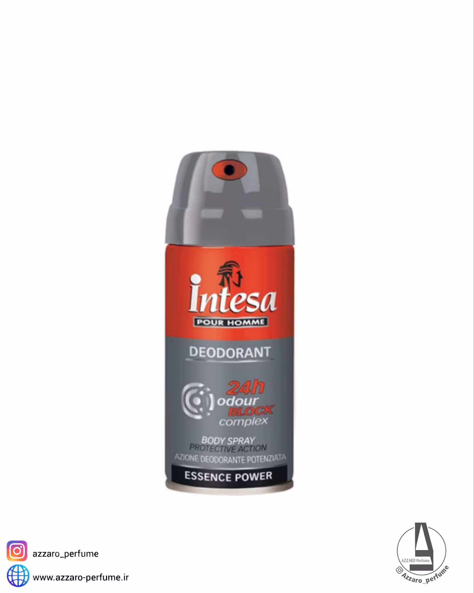 اسپری بدن مردانه اینتسا مدل ESSENCE POWER اینتسا حجم 150 میل