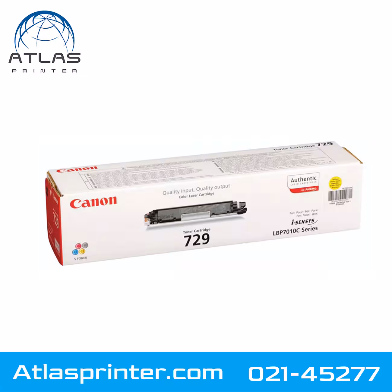کارتریج لیزری کانن Canon 729 زرد