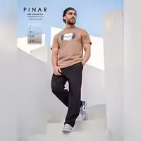ست تیشرت شلوار اسلش دمپا راسته مردانه BOSS