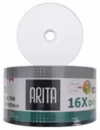 دی وی دی پرینتیبل آریتا ویتنام باکس 50 حلقه