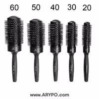 برس گرد حرفه ای مشکی آلترهیر مدل ECO beauty brush