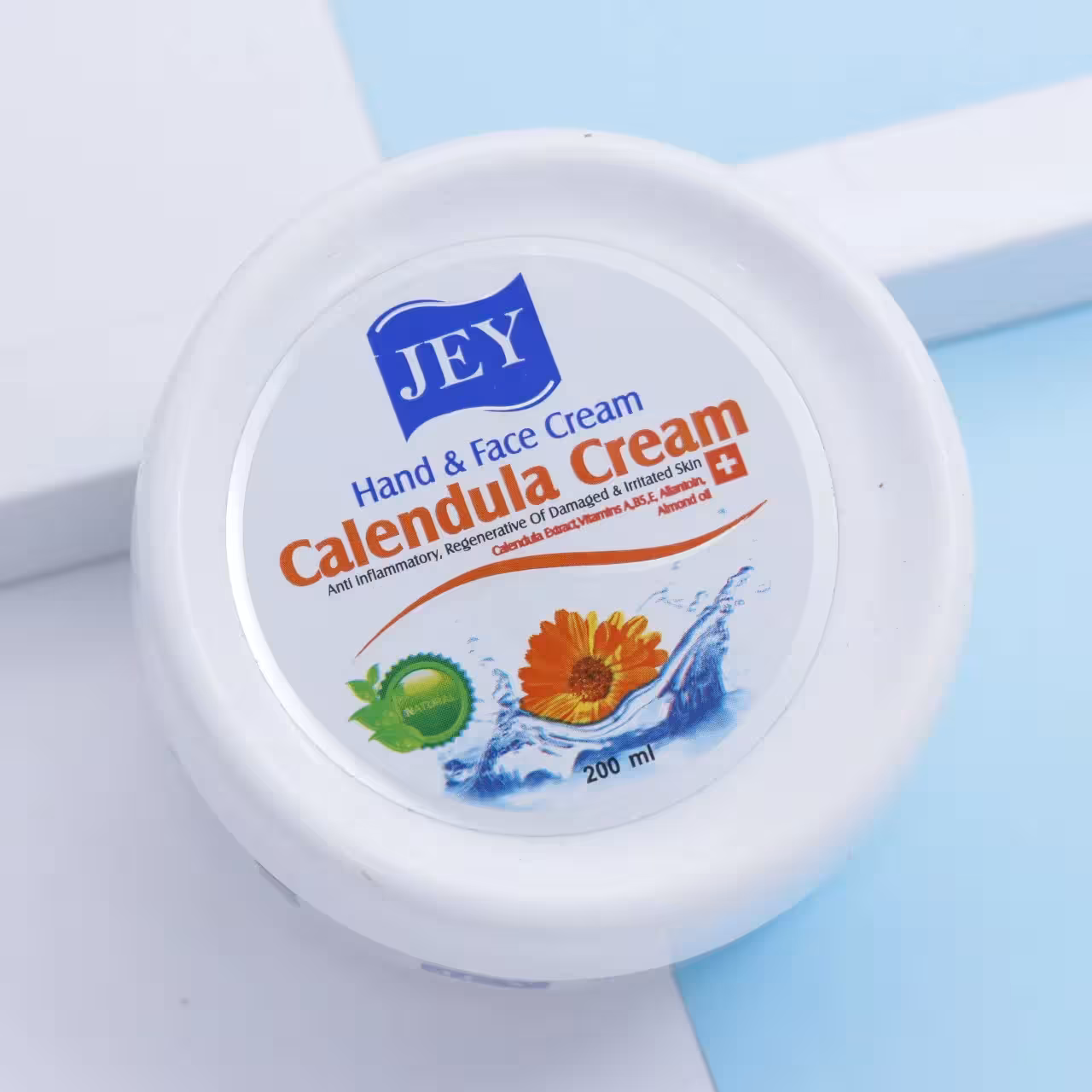 کرم مرطوب کننده کاسه ای جی JEY عصاره گل همیشه بهار 200 میل 92119