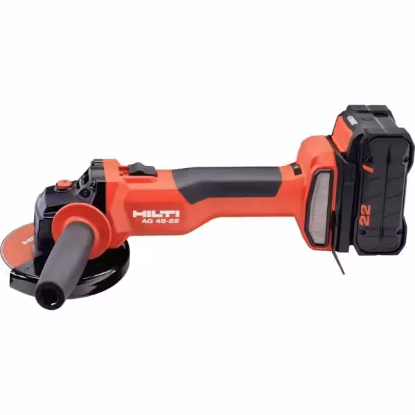 مینی فرز شارژی AG 4S-22 هیلتی   باتری و شارژر