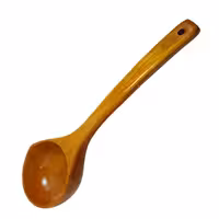 ملاقه مدل چوبی گود