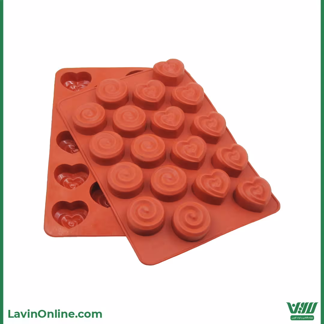 قالب سیلیکونی حلوایی اسپیرال