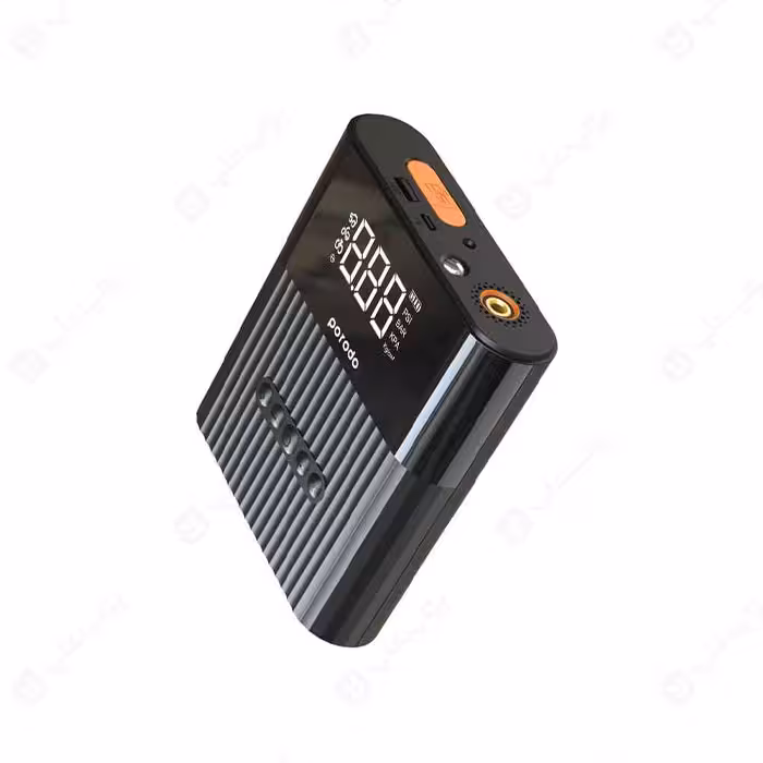 کمپرسور باد و جامپ استارتر قابل حمل خودرو پرودو مدل PD-2IN1JSAP