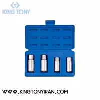 9TD014MR – ست بکس مهره هرز شده – 4 عددي ( 6 – 8 -10-12 ميليمتر ) کينگ توني