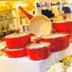 AROOS عروس سرویس قابلمه  11 پارچه گرانیتی مدل  ویکتوریا قرمز لاکی  9025