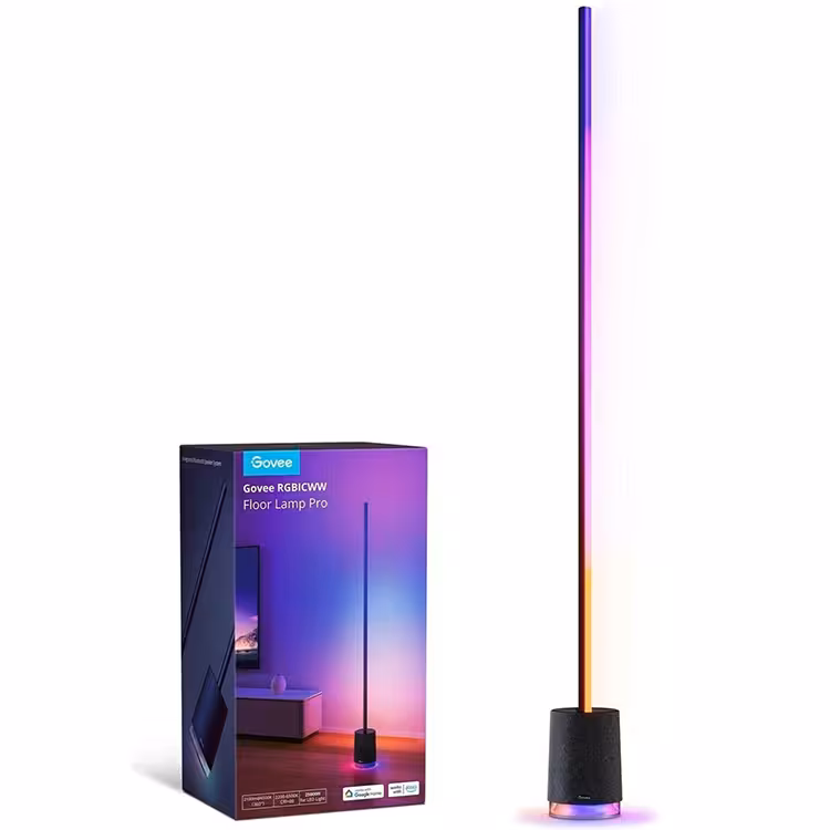 GoVee RGBICWW Floor Lamp Pro – Black