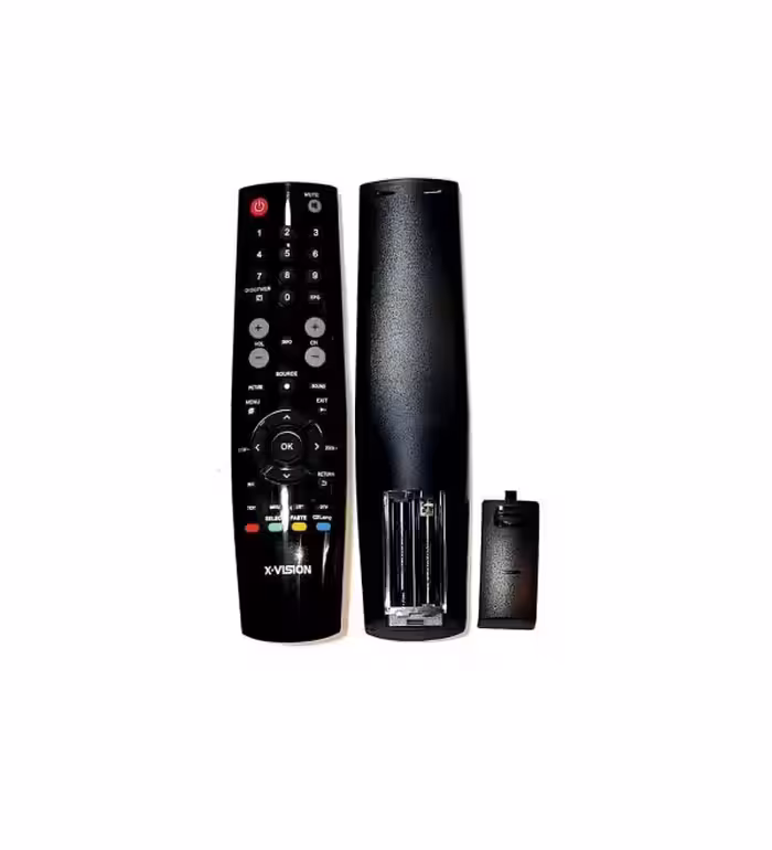 کنترل تلویزیون ایکس ویژن XVISION تخم مرغی سه نوشته