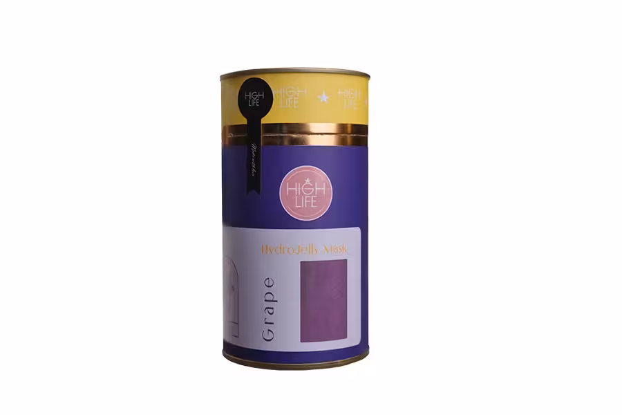 ماسک هیدروژلی عصاره هسته انگور هایلایف grape hydrojelly mask highlife