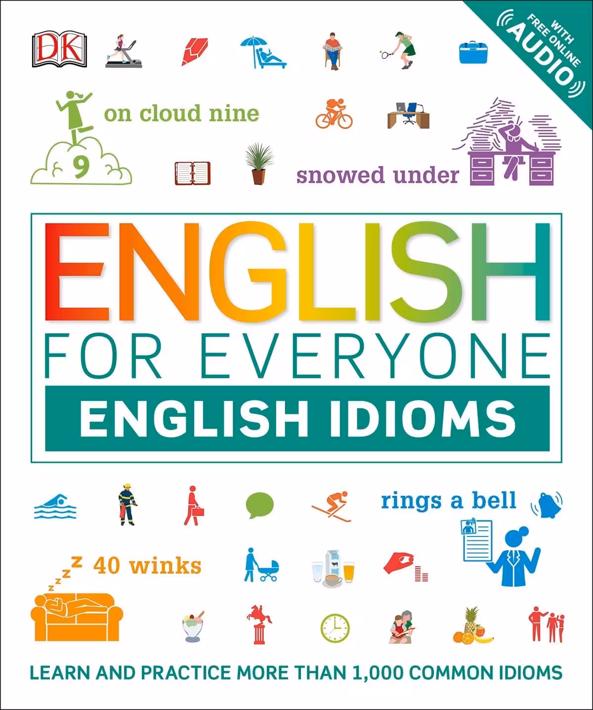 کتاب English for Everyone English Idioms ( چاپ رنگی )