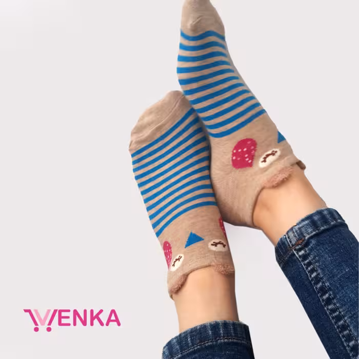 جوراب مچی طرح جغد