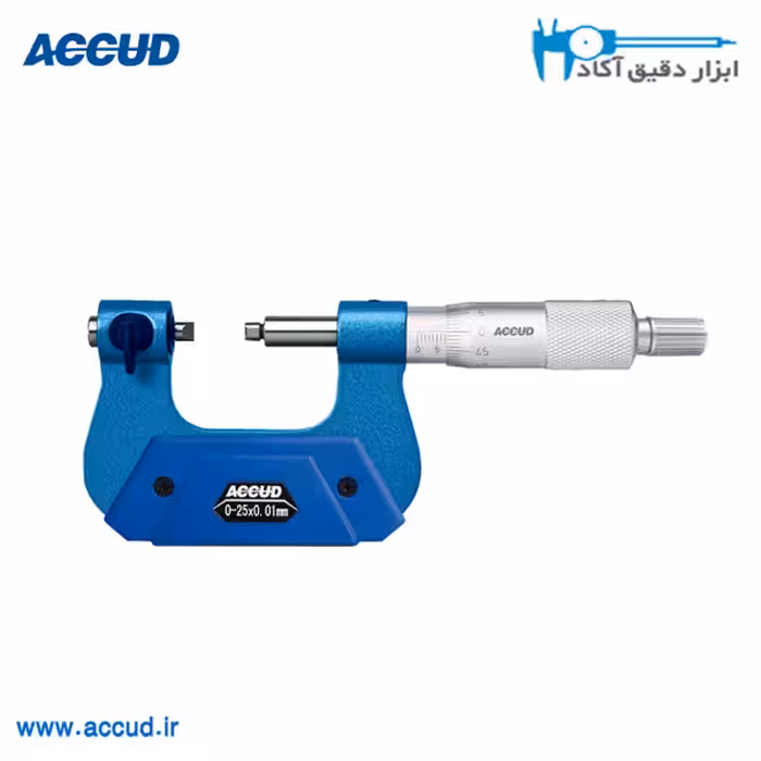 میکرومتر رزوه پیچ 125-100 میلی متر Accud (اکیود اتریش) مدل 343-005-02