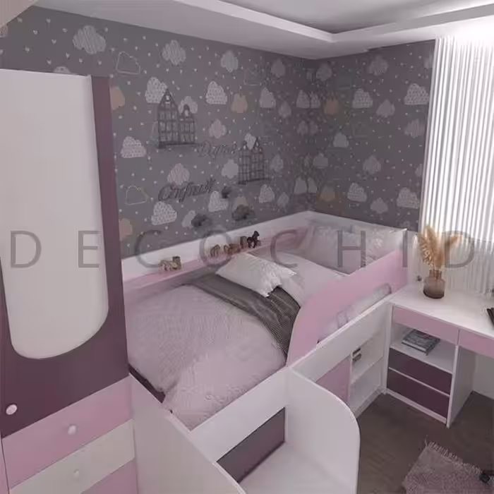 تخت خواب یک نفره D.1145