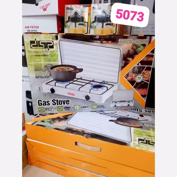 اجاق گاز دوشعله دی اس پی مدل 5073 (پس کرایه)