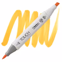 ماژیک طراحی دو سر تاچ (بدنه سفید) کد YR33