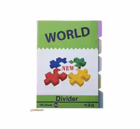 دیوایدر 5 رنگ بسته 100 عددی ورد