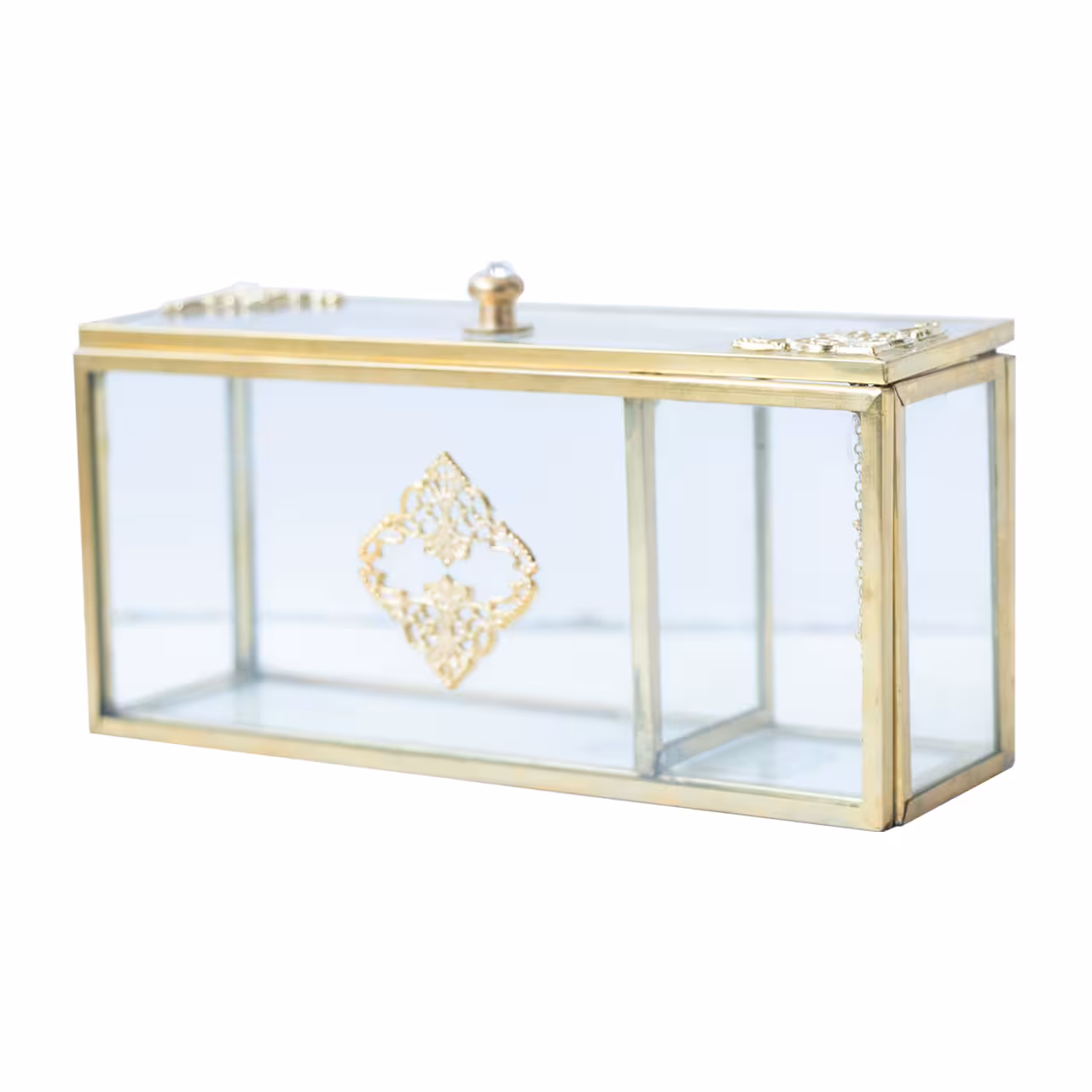 باکس نگهدارنده اکریلیک مدل 2 خانه